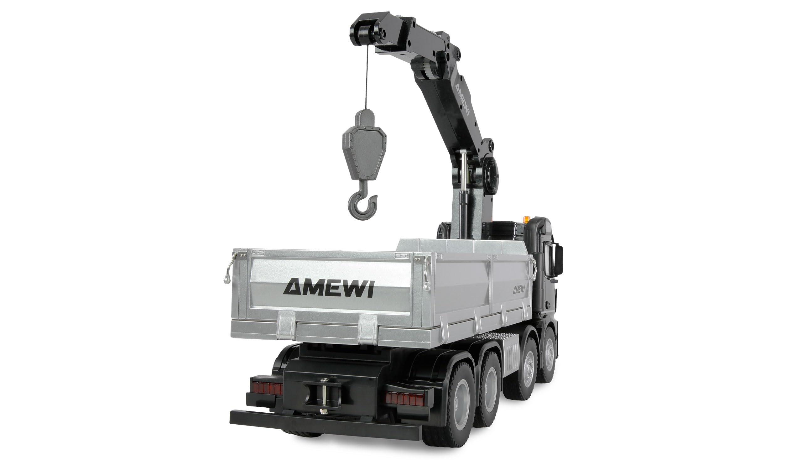 Amewi Mercedes-Benz Arocs wózek dźwigowy z wywrotką 8x4/4 4WD 1:18 RTR zdalnie sterowany RC