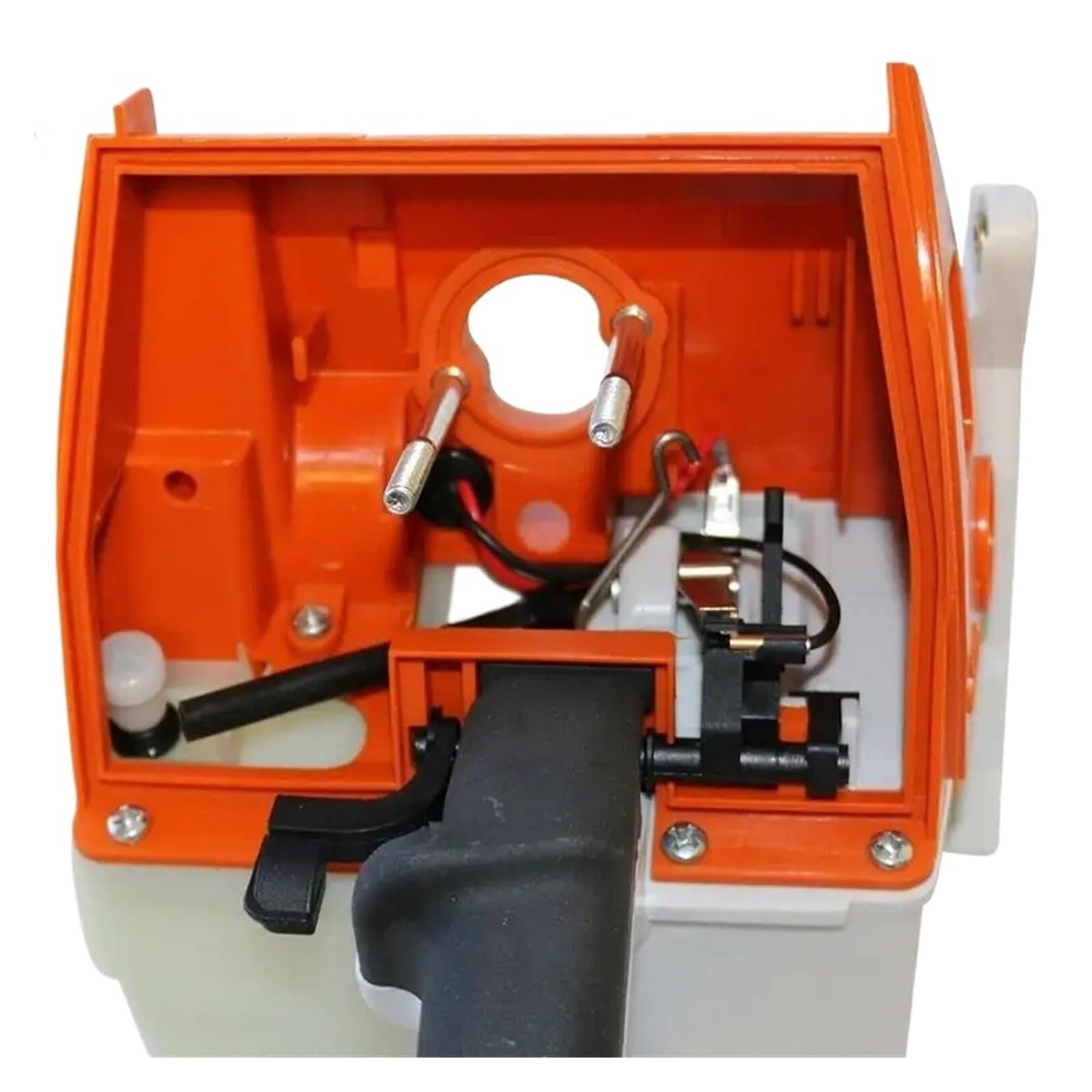 Compatible con STIHL MS650 660 A23P, conjunto de mango trasero, depósito de aceite, depósito de aceite, mango, piezas de repuesto for motosierra