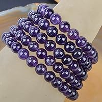 Vista 112 de MASSIVE BEADS Pulsera elástica de yoga hecha a mano con piedra natural, cristal curativo, energía, regalos para adultos unisex de 0.157 in, 0.236