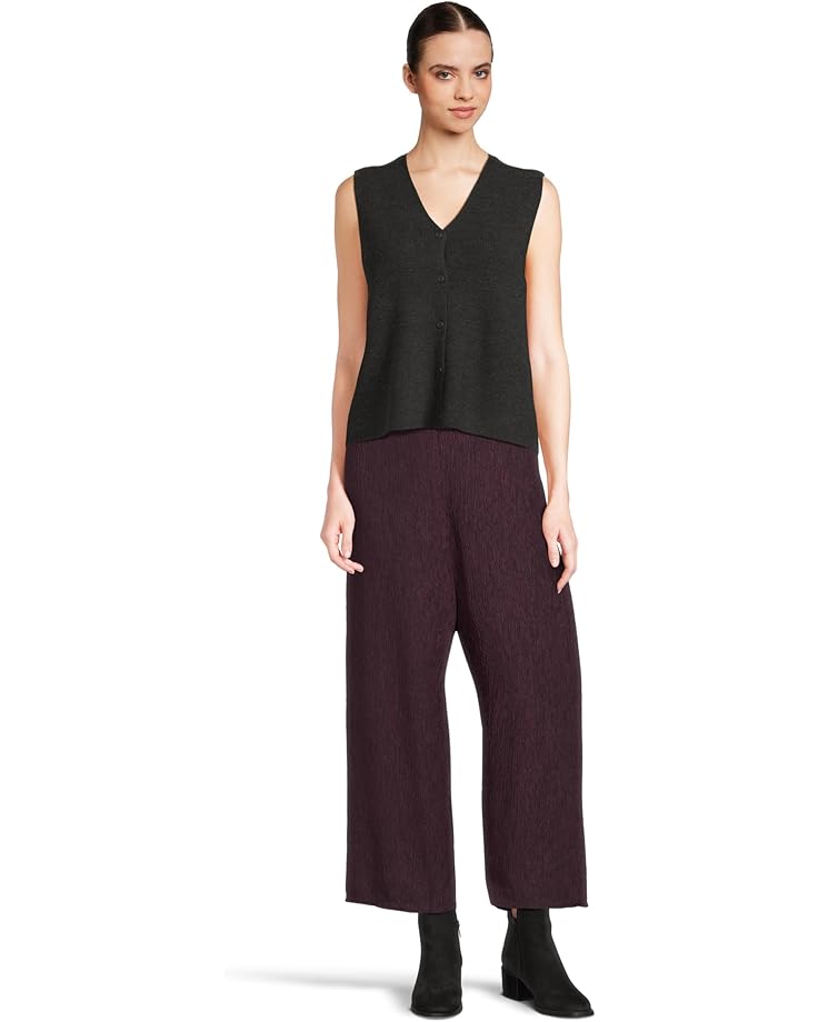 Eileen Fisher Merino V-neck Vest - #5 of 5