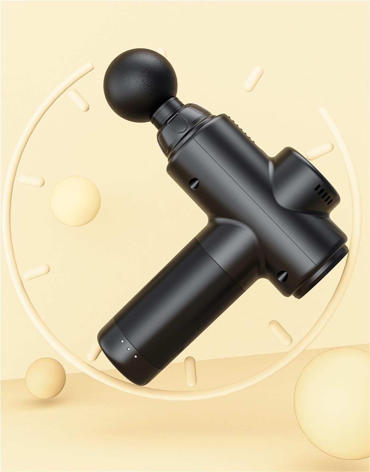 Pistola de Masaje, Mini Pistola De Masaje, Masajeador Muscular Portátil, Eléctrico Mano para Relajación Muscular