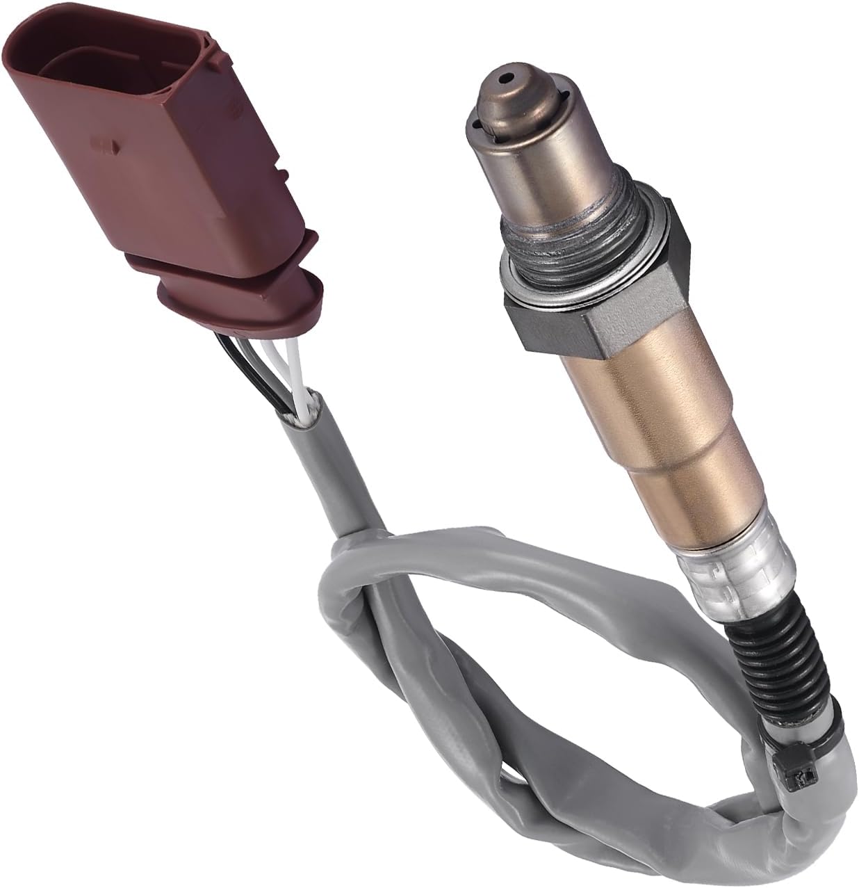 Downstream Oxygen O2 Sensor 16373 Compatible with Volkswagen 01-05 Beetle/Jetta, 01-06 Golf, 07-10 Golf City, 07-09 Jetta City, 2.0L L4 - Oxygen Sensor Replaces 06A906262BG, 1PCS