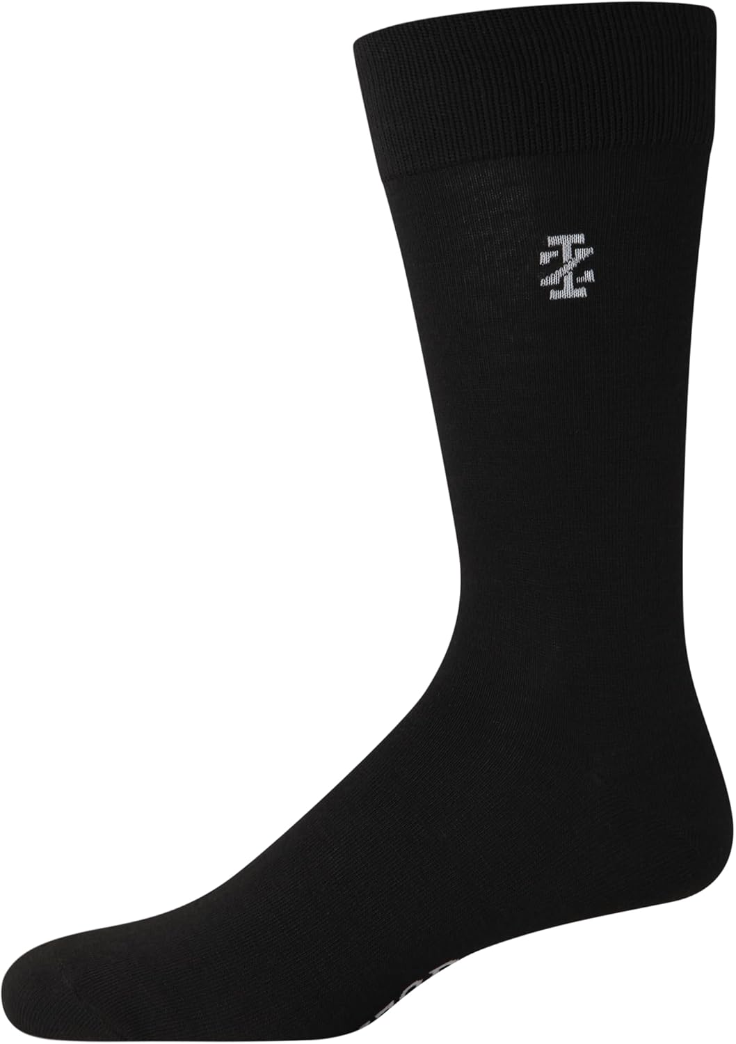 IZOD Mens Dress Socks - 7 Pack Lightweight Moisture Wicking Stay Up Cuff Crew Socks for Men for Casual Business Formal Wear, Size 6-12.5, Black Assorted - Image 6