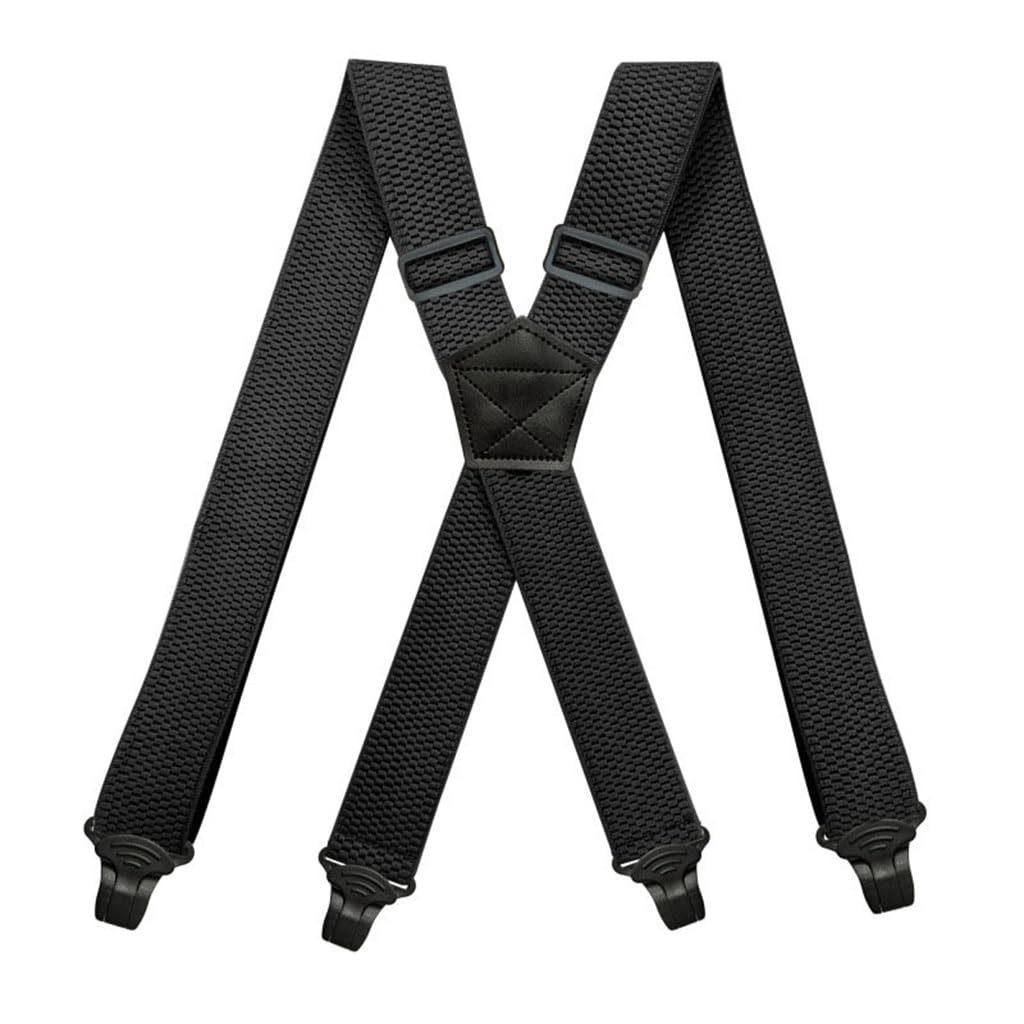 Liguero elástico universal para adulto ajustable con clip metálico en color negro
