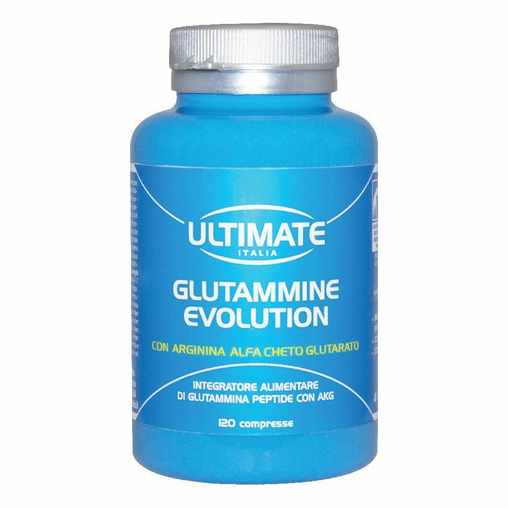 Ultimate Italia Glutammine Evolution Glutammina Peptide, Neutro, 120 Unità