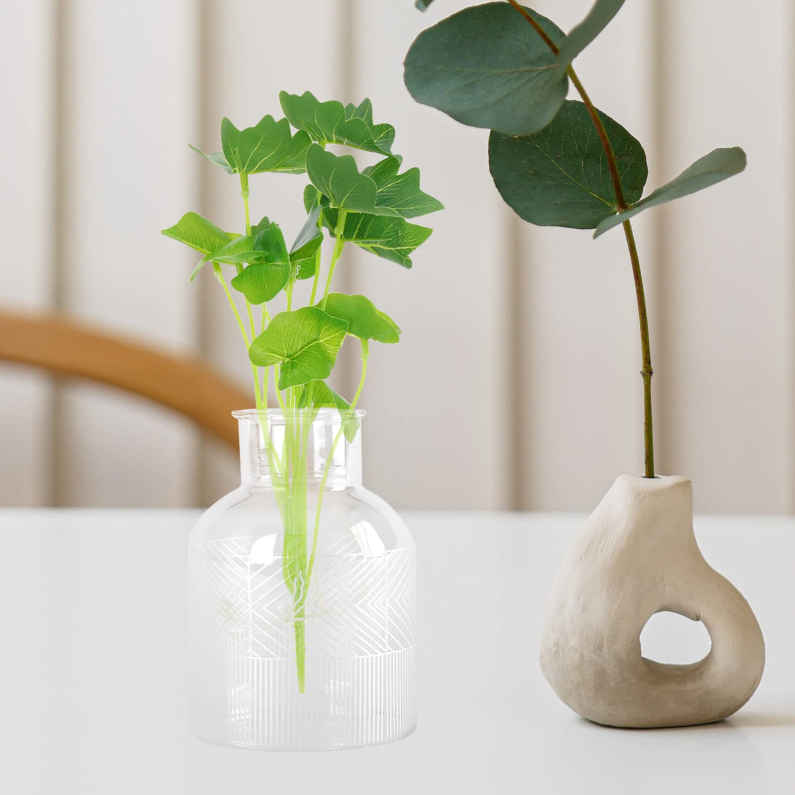 ABOOFAN 25 Pz Piante D'imitazione Decorazione Vegetale Finta Modello Di Pianta Acquatica Fornitura Acquario Mini Piante Artificiali Prato Verde Tavolo Da Pranzo Fiori Artificiali Plastica