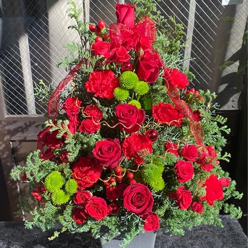 オーダー商品 クリスマス フラワーアレンジメント 合計4点