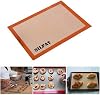 A1 Baking Self Oil Silicone Baking Mat, Professional Silpat Fireproof Nonstick Washable Silicone Baking Mat 30cmx40cm