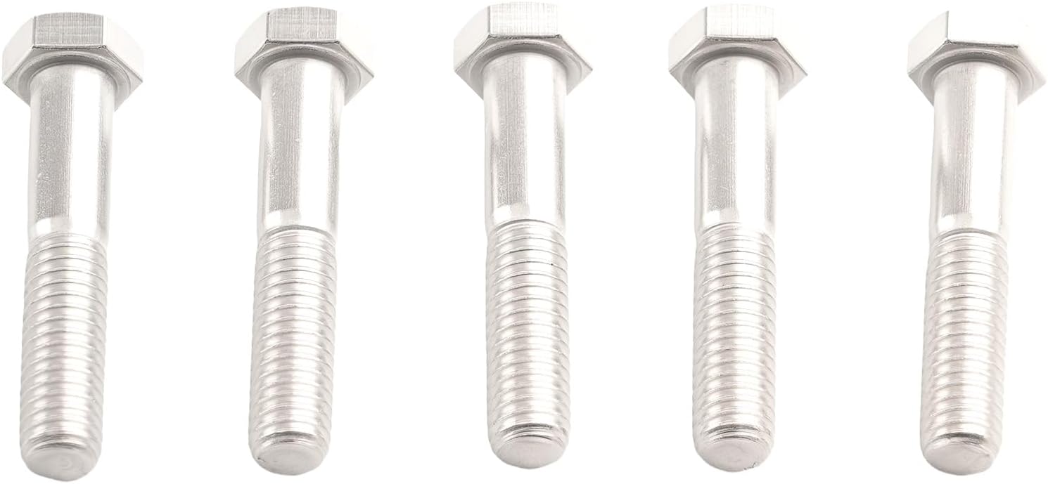 maXpeedingrods Small Block Engine Hex Bolt Kit Fit for Chevy 265 283 302 305 307 327 350 400 304 Stainless Steel Bolts-211 Pcs OE 2629