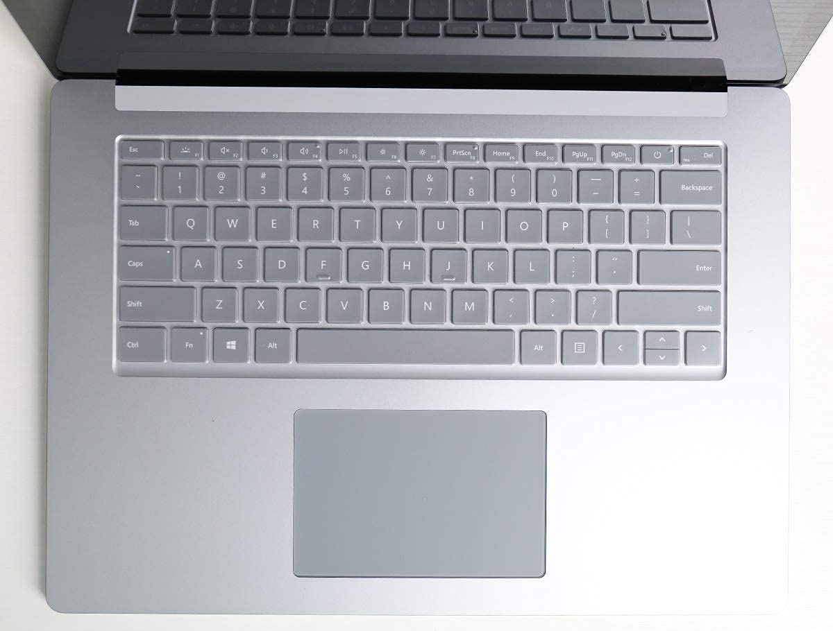 RAYA Silicone Keyboard Skin Cover for Microsoft Surface Laptop 5/4/3