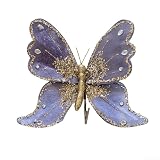 Accesorios para árbol de Navidad, adorno para decoración de temporada en el hogar y mesas navideñas (azul)