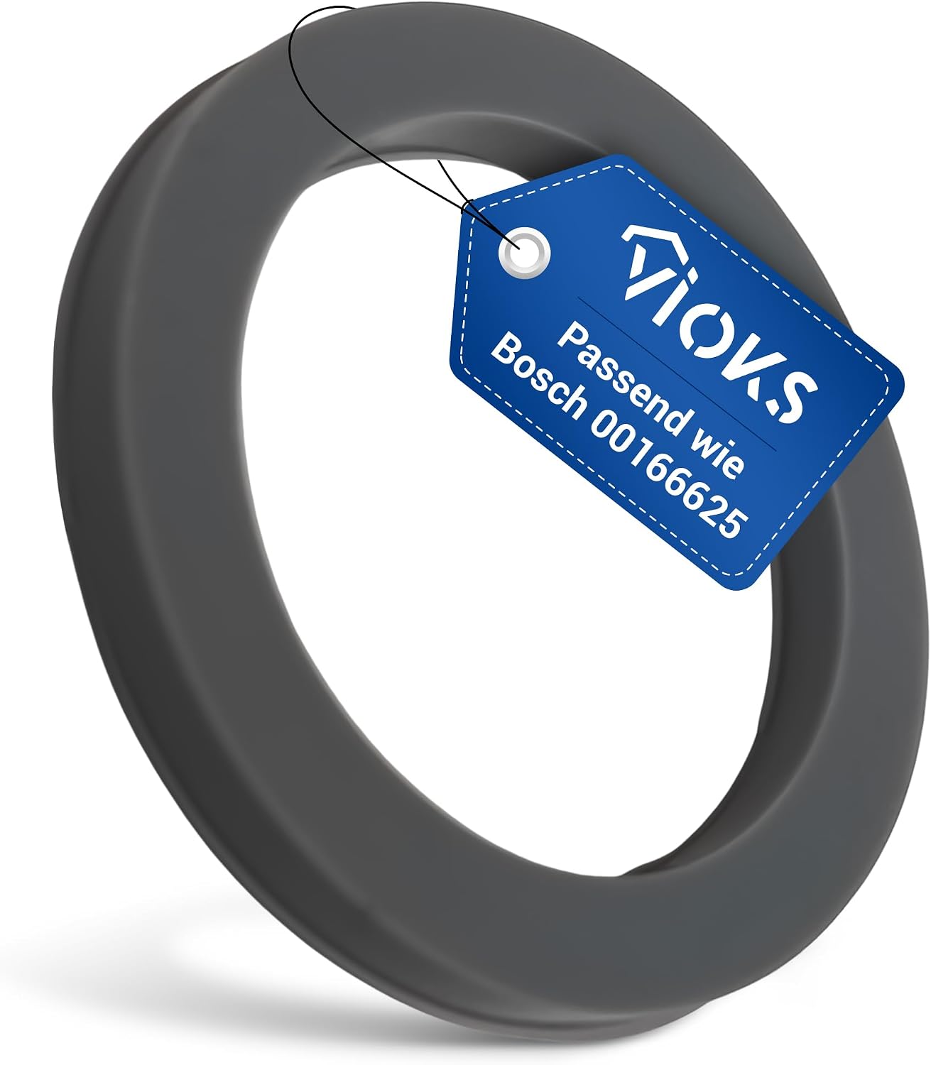 VIOKS 1 x uszczelka zamienna do Bosch Siemеns 00166625 166625 uszczelka komory przeźroczystej, gumowa uszczelka do zmywarki