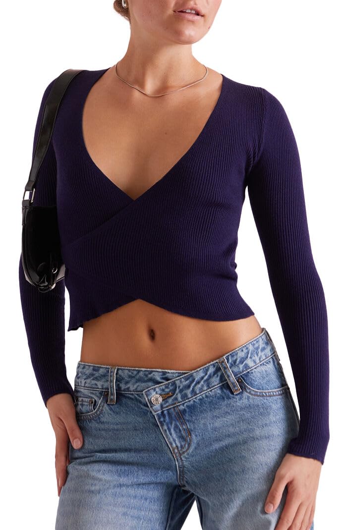 Womens Bella Wrap Sweater