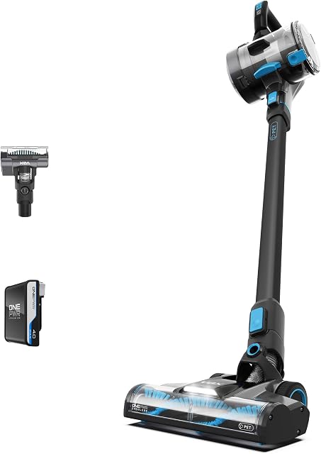 Vax Blade 4 Pet Cordless Vacuum Cleaner | Up to 45min Runtime | Pet Tool  CLSV-B4KP, Graphite/Cyan Blue