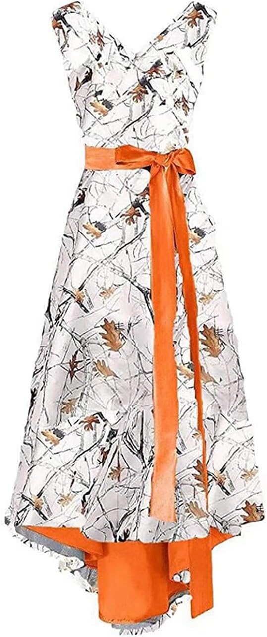 High Low Wedding Dresses Straps Wedding Dress With Train Women's Camouflage  Wedding Dress - Straps Camo Bridal Gown With Lace Up Back, Plus Size  Available Handmade Camo Wedding Gown Camo Homecoming Dress
