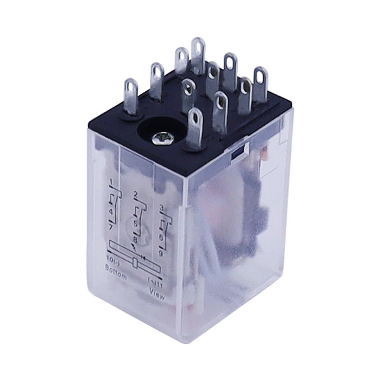 Relé de potencia HH53P 11Pin con bobina de cobre DC36V pack de 5 unidades para control eléctrico 7