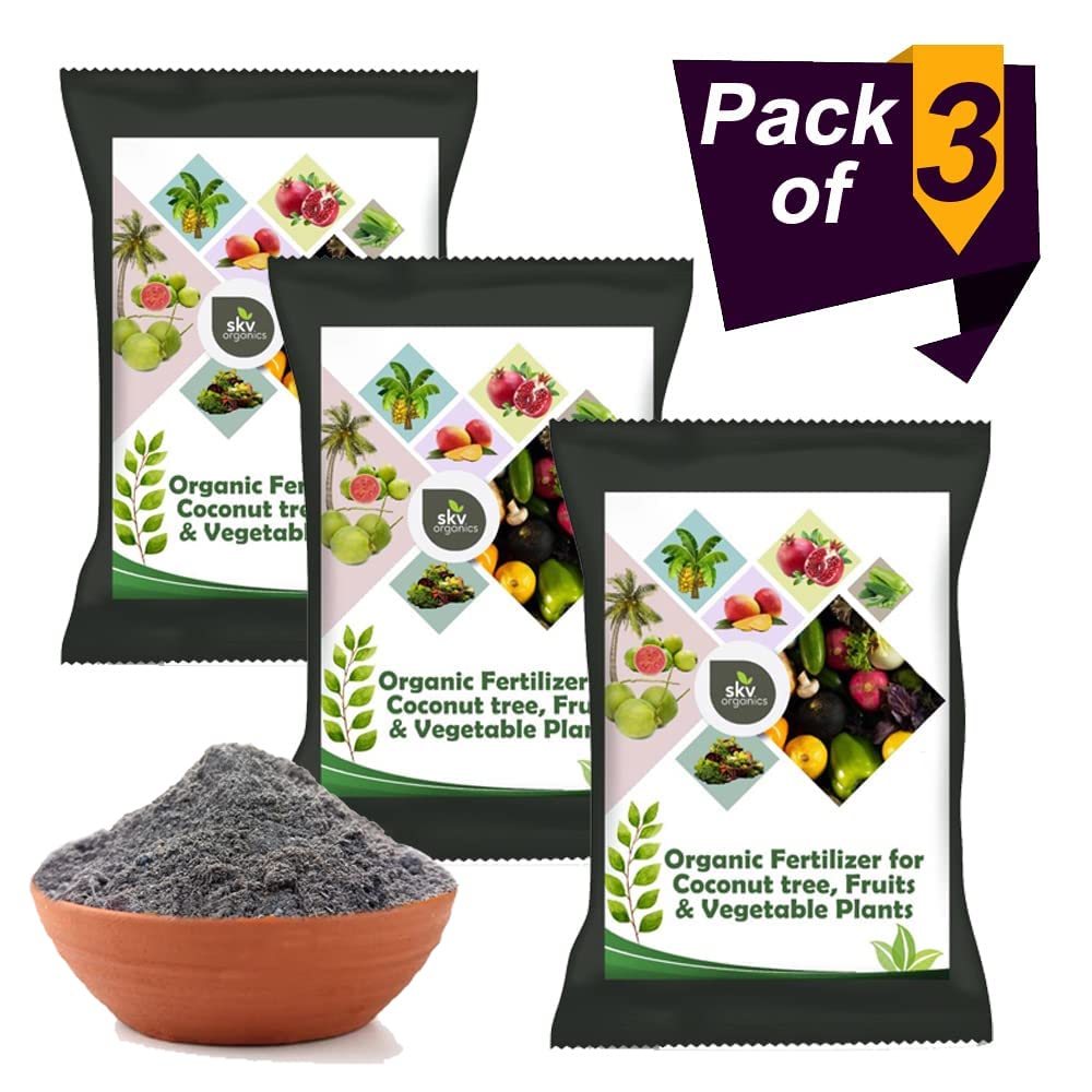100% Organic Fertilizer (3 Kg) for Coconut Plant, Coconut Tree,Fruit Plant,Vegetable plant. More yield and Development. Balanced Micro Nutrient for Plants. (B09D12G96P) Amazon Price History, Amazon Price Tracker