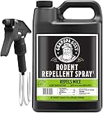 Grandpa Gus's Rodent Repellent Spray with Sprayer, Natural Peppermint & Cinnamon Oils Repel Mice and Stop Rats, 1 Gallon (Pack of 1)