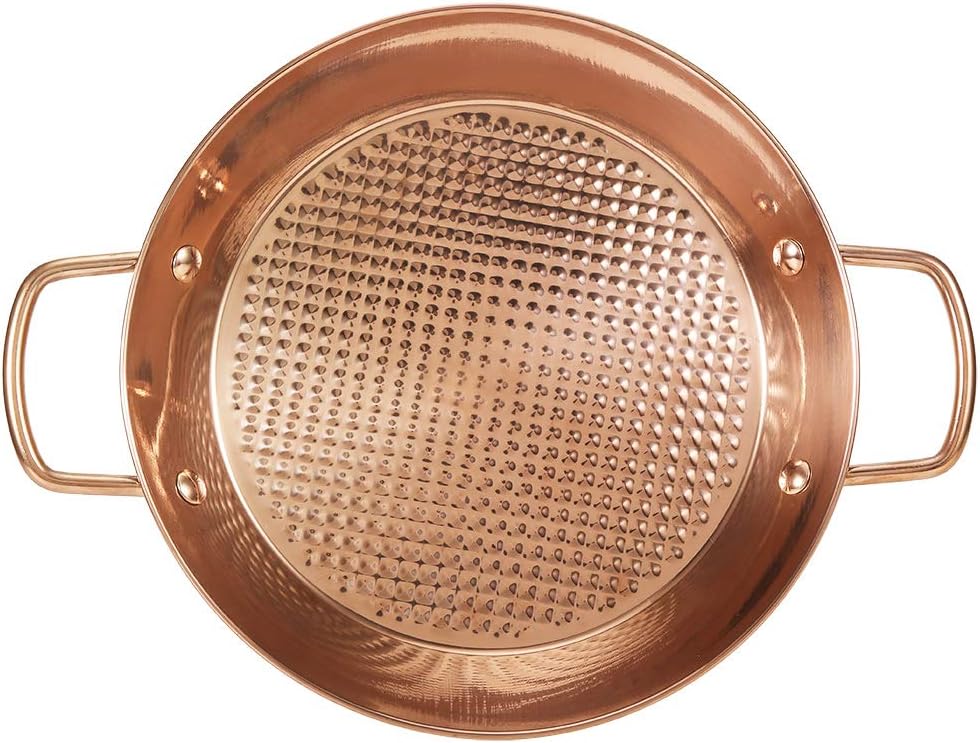 Stainless Steel Pot Seafood Tray with Double Handle 26cm Inner Diameter Kitchen Cooking Tool