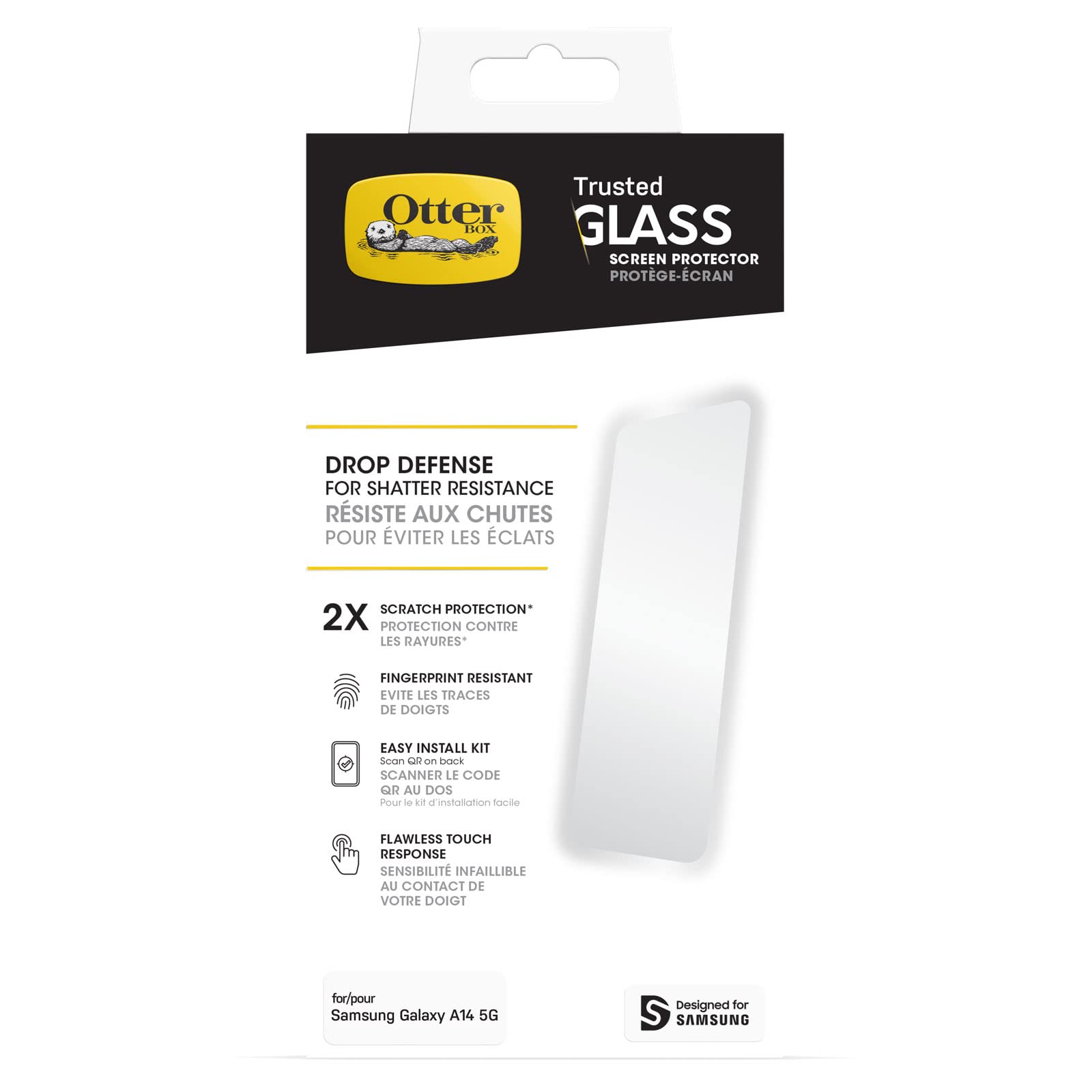

                                                    OtterBox TRUSTED GLASS Screen Protector for Samsun