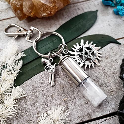 Supernatural Anti possession keychain - colt gun - bullet casing - cosplay charms