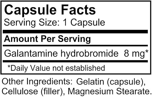 Miniatura 2 de Galantamina 60 cápsulas de 8 miligramos