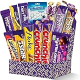 Bar Sweets Gift Pack | 16-Piece Imported from South Africa | Includes Flake, Crunchies and Caramello Bar | Dairy Milk Variety Pack Gift Box
