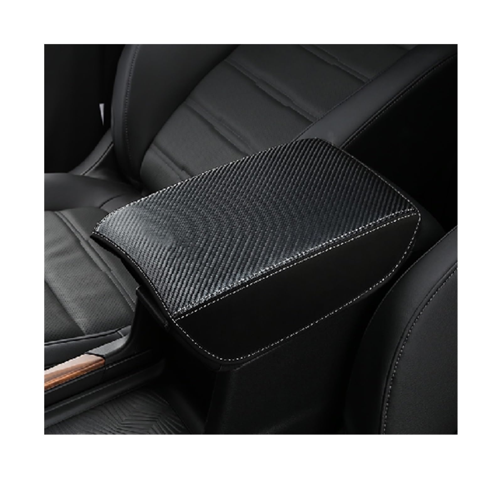 Accessoires accessoires CR-V 2017-2020 avec boîte cuir carbone interne - 4