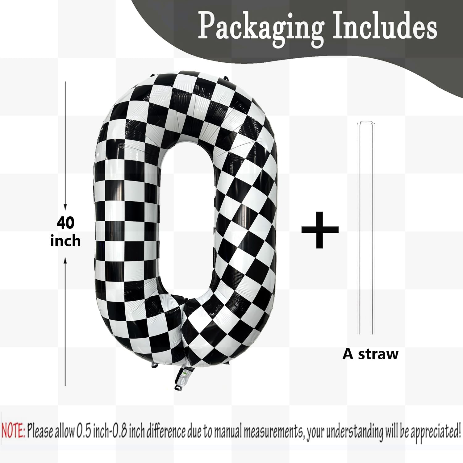 Red 0 balloon 40 Inch Giant Helium Foil Number 0 to 9 Red Balloon Birthday Wedding Party Digital Decorations (Number 0) — view 639