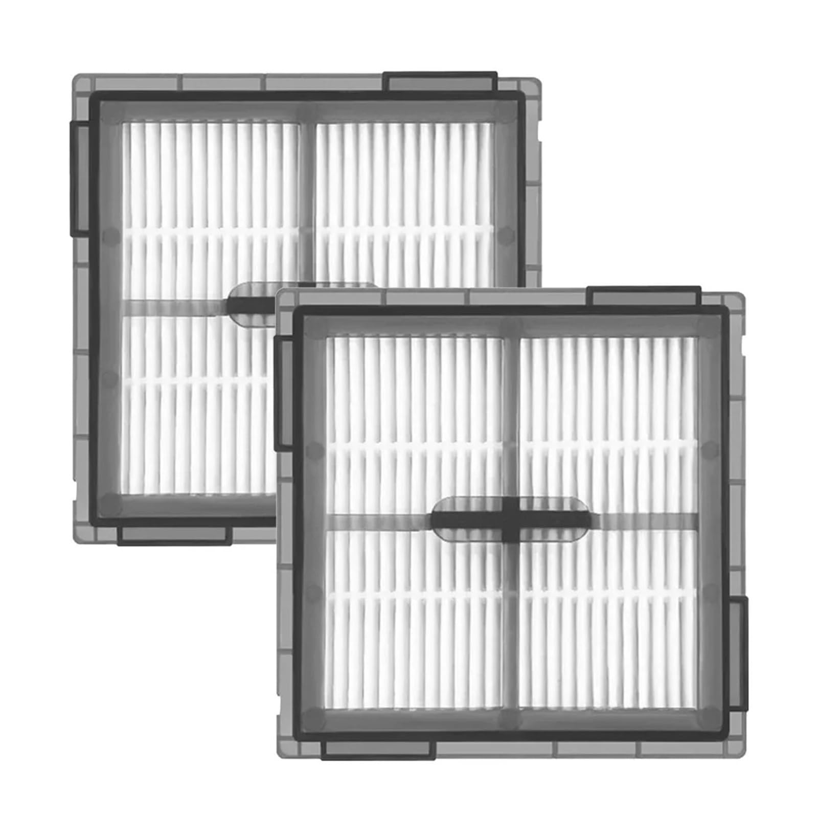 RHOBYXONZ Replacement HEPA Filter For Q10 S5 Vacuum Cleaner,Compatible For Roborock(2 PACK)