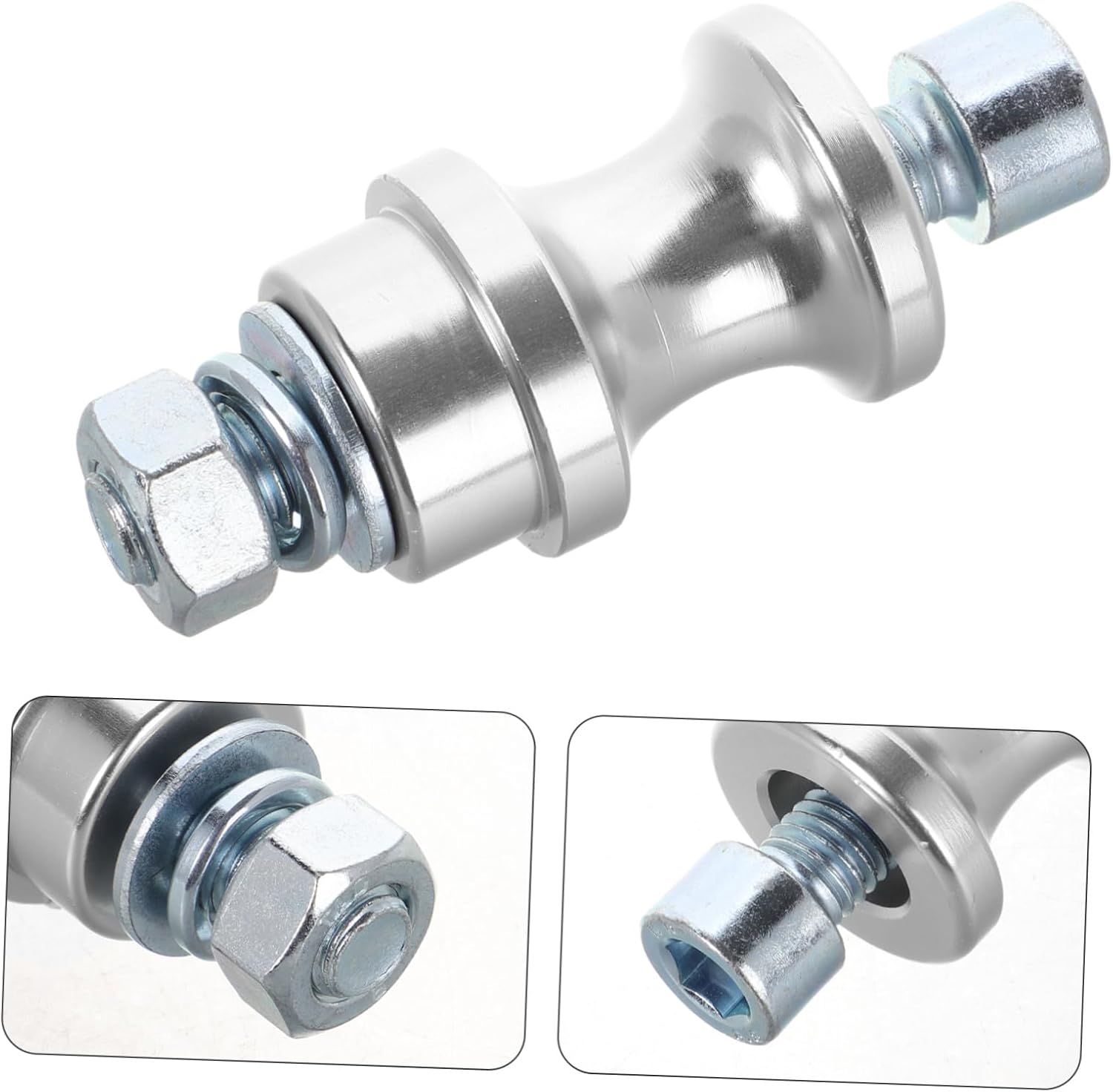 Winch Hook Bolt Towing Chain Hook Bolt Mount for Steel Car Accessory Heavy Duty Part