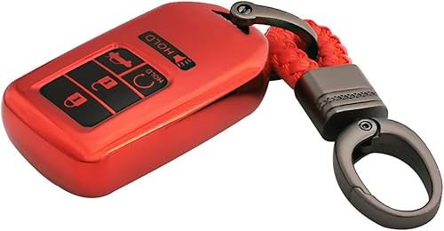 Miniatura 9 de Coolbestda Cubierta completa de TPU suave chapado completo para llavero de Honda Accord Civic CR-V Pilot EX EX-L Touring Premium Insight A2C81642600