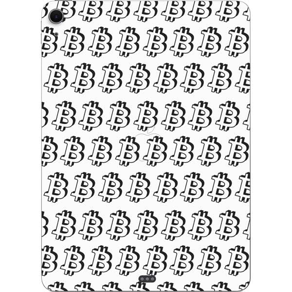 Skinit Decal Tablet Skin Compatible with iPad Air 11in (2024-2025) - Bitcoin Pattern Design