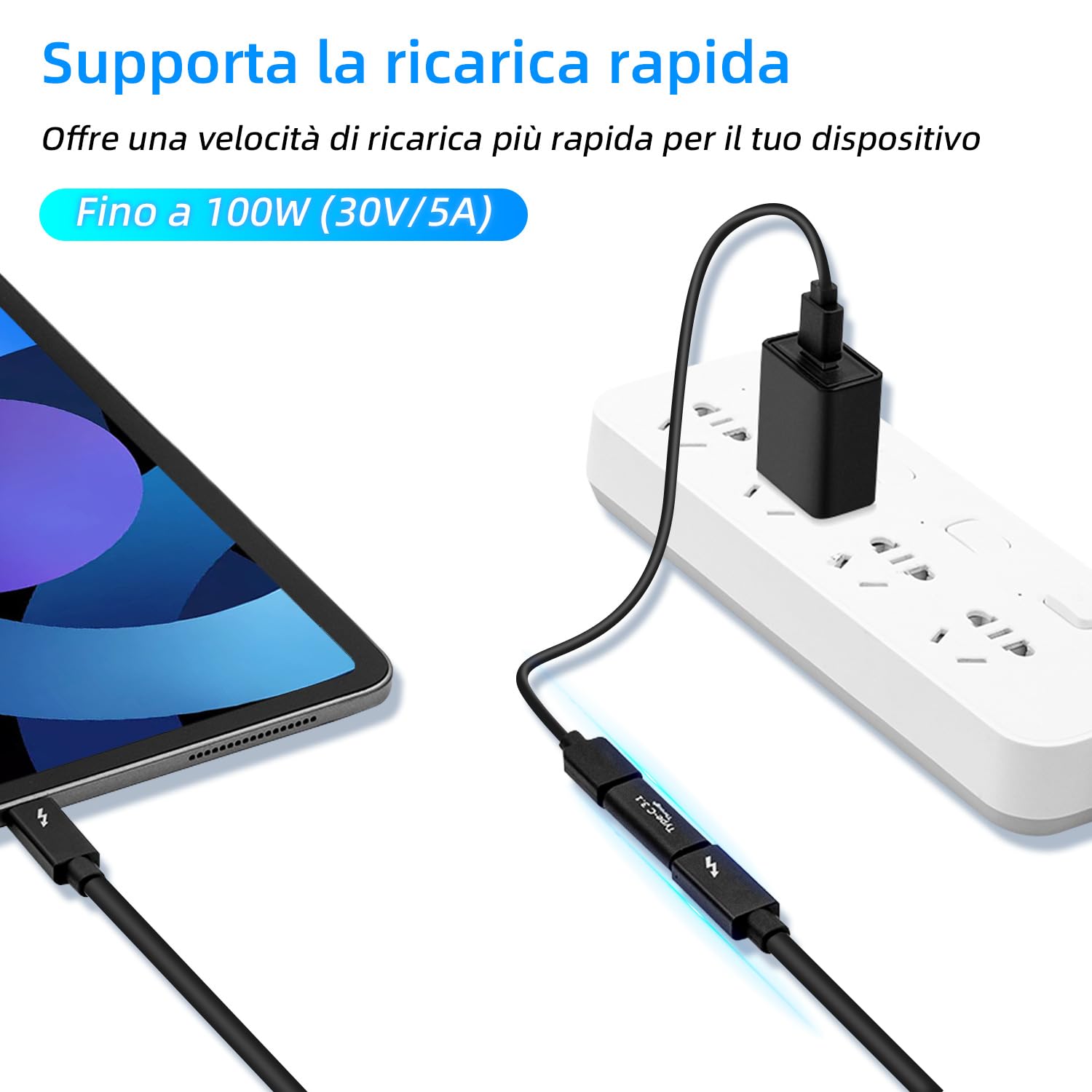 USB C 3.1 Adattatore Femmina a Femmina 2Pcs 10Gbps 4K Video Audio Ricarica Rapida per Switch PS5 S21 Laptop