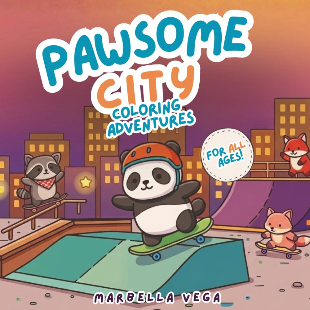 PAWSOME CITY: Coloring Adventures