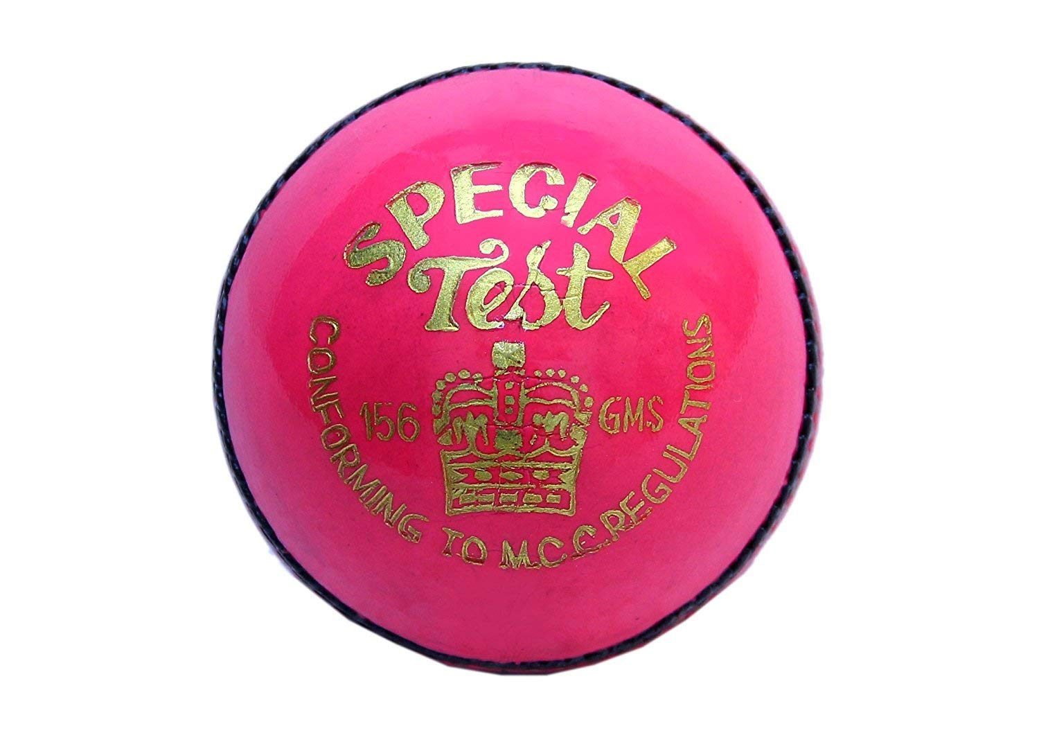 CW Special Test Cricket Ball Pink 4 Piece Leather Ball Hard Cricket Ball Cork Inner A Grade Seasoned Ball Pack of 1 (B01MTF9MUD) Amazon Price History, Amazon Price Tracker