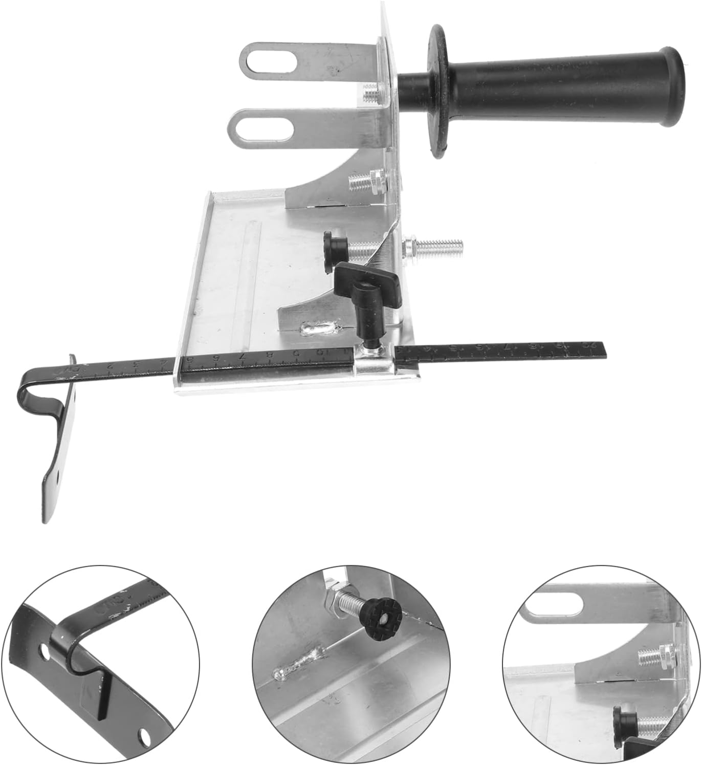 jojofuny 1pc Angle Bracket for Angle Grinder Cutting Tool Base Conversion Cutting Support for Precision and Versatile Applications