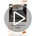 Image of ACHIR 500 GSM Super Soft Microfiber Mattress Topper /Padding for Soft and Comfortable Sleep - Grey, (Double Size, 72 inchx72 inchinch, 6ft x 6ft)