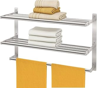 BETHOM Hotel Towel Shelf for Bathroom 24"