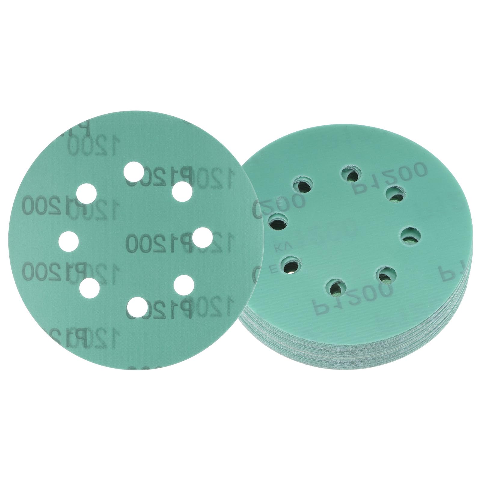 Kozelo 25pcs Green Film Sanding Discs
