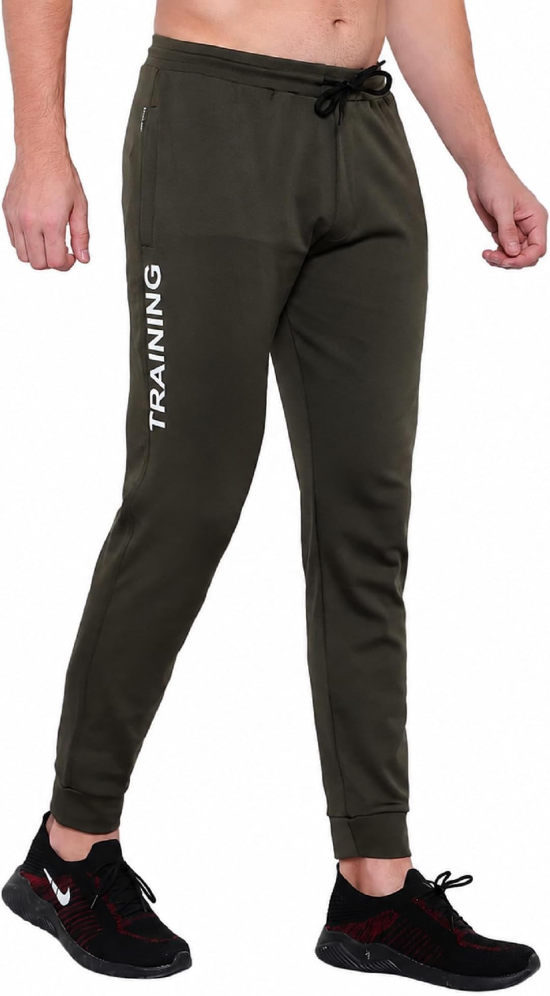 BLUE STAR SHARK Men's Slim Fit Track Pants – Joggers for Running, Gym, Sports, and Casual Wear | Multipurpose Activewear Lower for Men & Boys | Stylish Summer Trousers & Night Pants