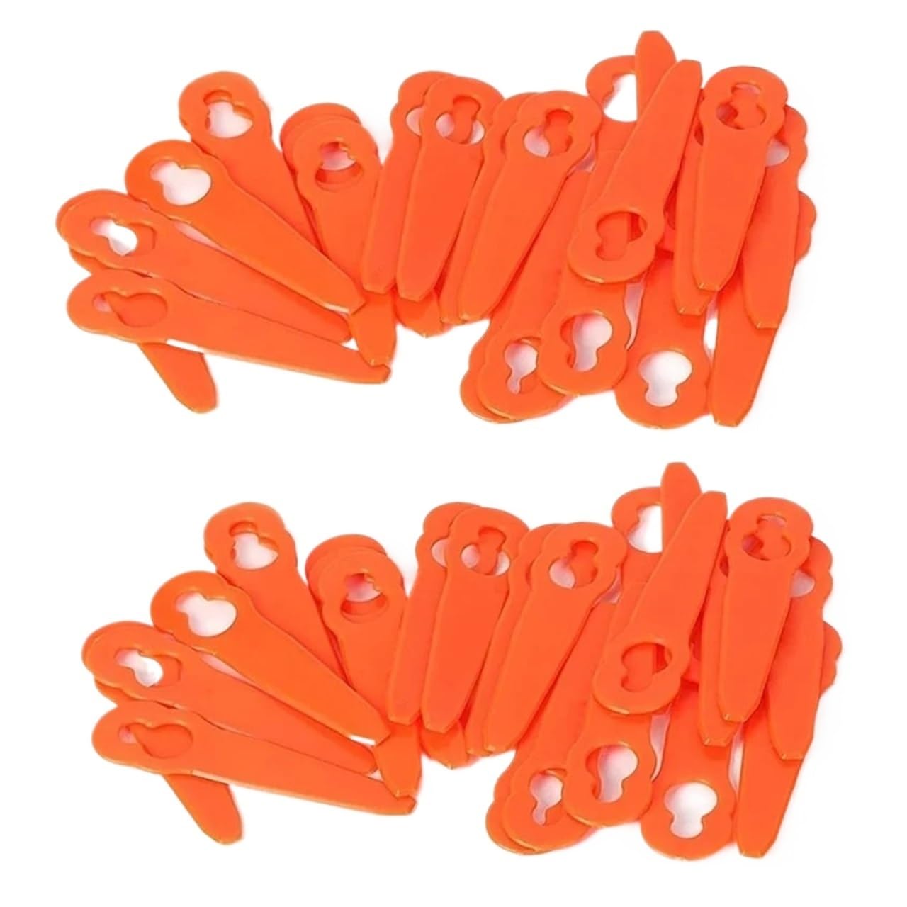 Lames De Tondeuse À Gazon En Plastique, 100 Pièces