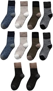 Meias Quentes 5 Pares De Meias Masculinas Meias Acolchoadas Para Homens Meias De Inverno Para Homens Poliéster Meias Quentes Meias Masculinas Casuais Meias Masculinas Acessórios
