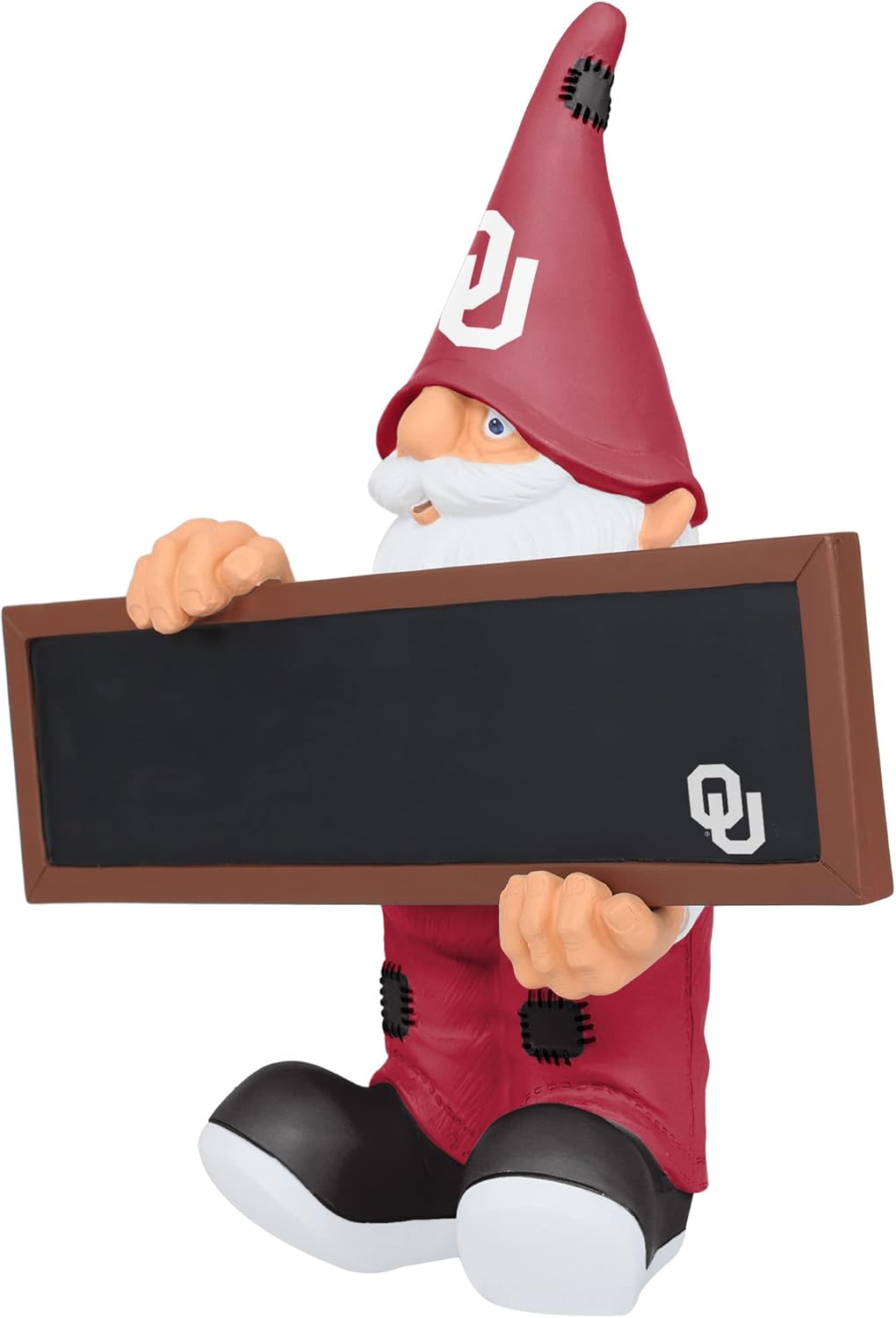 FOCO Oklahoma Sooners NCAA Chalkboard Sign Gnome