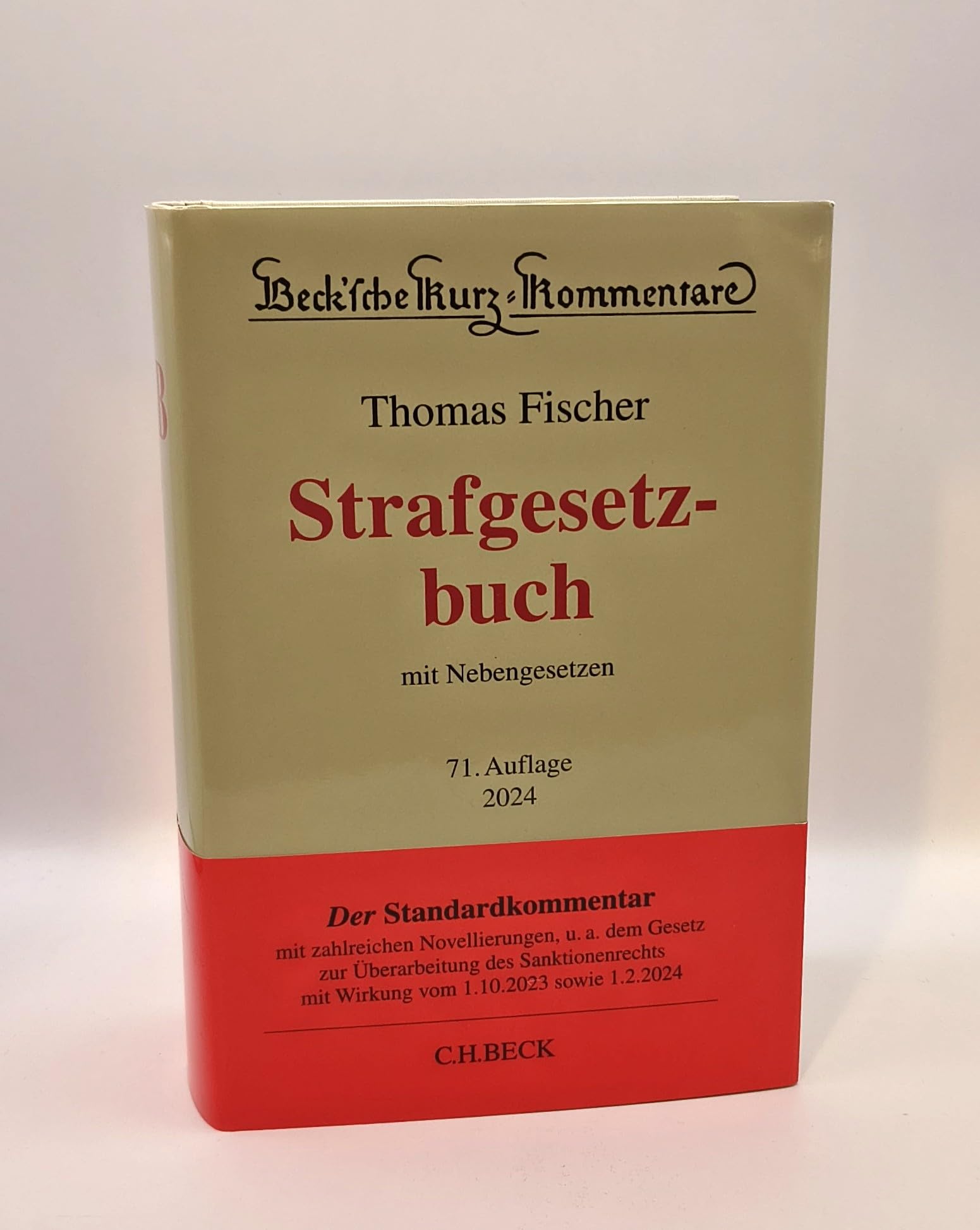 Strafgesetzbuch: mit Nebengesetzen (Beck'sche Kurz-Kommentare)