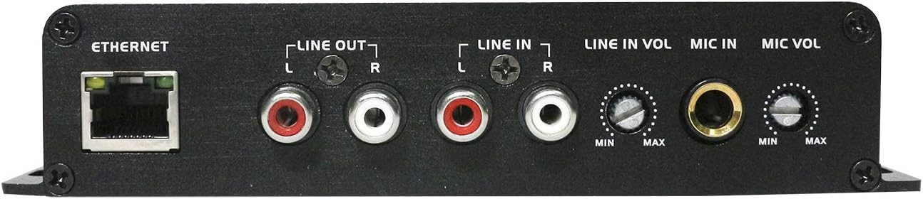 Ben & Fellows 520109 IP System Wall-mounted Audio Terminal with Amplifier 2x30W