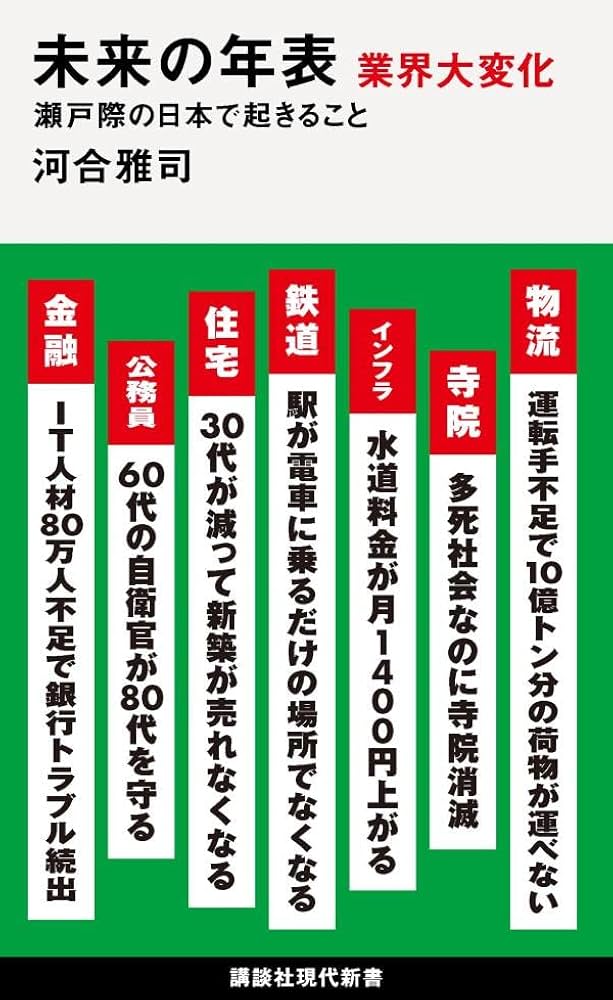 輝い 未来の年表 業界大変化 瀬戸際の日本で起きること ビジネス/経済