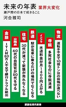 未来の年表 業界大変化 瀬戸際の日本で起きること (講談社現代新書