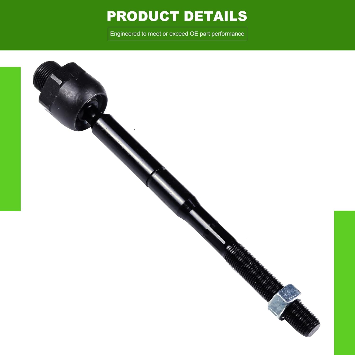 SCITOO 4pcs Front Suspension Kit Inner Outer Tie Rod End Fit 2005-2010 For Dodge Dakota 2006-2009 For Mitsubishi Raider