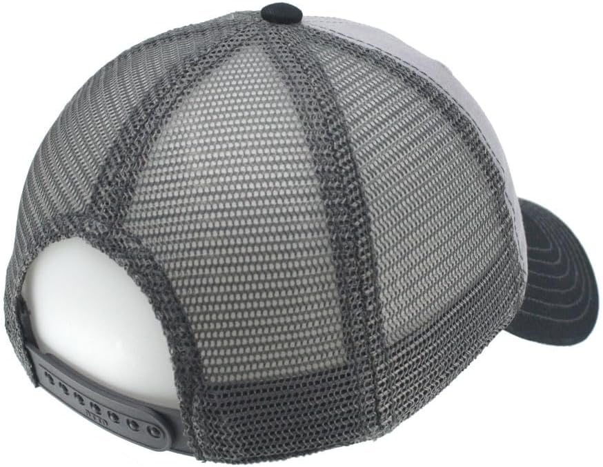 The Vintage Year Washed Cotton Unstructured Soft Mesh Adjustable Trucker Baseball Cap - Image 5